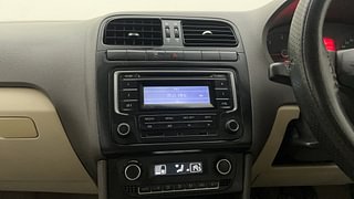 Used 2014 volkswagen Vento 1.6L Comfortline Diesel Diesel Manual interior MUSIC SYSTEM & AC CONTROL VIEW