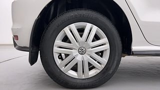 Used 2019 Volkswagen Polo [2018-2022] Trendline 1.0 (P) Petrol Manual tyres RIGHT REAR TYRE RIM VIEW