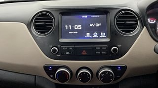 Used 2018 Hyundai Grand i10 [2017-2020] Sportz (O) 1.2 kappa VTVT Petrol Manual interior MUSIC SYSTEM & AC CONTROL VIEW