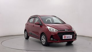 Used 2018 Hyundai Grand i10 [2017-2020] Sportz (O) 1.2 kappa VTVT Petrol Manual exterior RIGHT FRONT CORNER VIEW