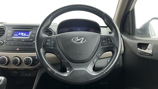Used 2014 Hyundai Grand i10 Asta 1.2 Kappa VTVT (O) Petrol Manual interior STEERING VIEW