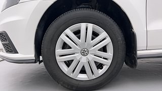 Used 2019 Volkswagen Polo [2018-2022] Trendline 1.0 (P) Petrol Manual tyres LEFT FRONT TYRE RIM VIEW