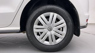 Used 2019 Volkswagen Polo [2018-2022] Trendline 1.0 (P) Petrol Manual tyres LEFT REAR TYRE RIM VIEW