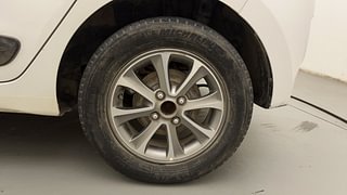 Used 2014 Hyundai Grand i10 Asta 1.2 Kappa VTVT (O) Petrol Manual tyres LEFT REAR TYRE RIM VIEW