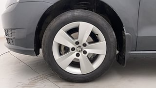 Used 2021 Skoda Rapid New [2020-2022] Rider Plus Petrol Petrol Manual tyres LEFT FRONT TYRE RIM VIEW