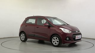 Used 2015 Hyundai Grand i10 [2013-2017] Sportz 1.2 Kappa VTVT Petrol Manual exterior RIGHT FRONT CORNER VIEW
