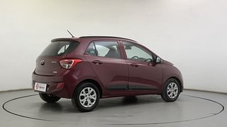 Used 2015 Hyundai Grand i10 [2013-2017] Sportz 1.2 Kappa VTVT Petrol Manual exterior RIGHT REAR CORNER VIEW