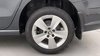 Used 2021 Skoda Rapid New [2020-2022] Rider Plus Petrol Petrol Manual tyres LEFT REAR TYRE RIM VIEW