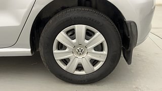 Used 2010 Volkswagen Polo [2010-2014] Comfortline 1.2L (P) Petrol Manual tyres LEFT REAR TYRE RIM VIEW
