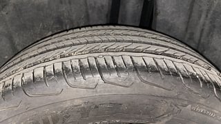 Used 2023 Maruti Suzuki Fronx Alpha 1.0L Turbo MT Petrol Manual tyres LEFT REAR TYRE TREAD VIEW