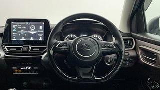 Used 2023 Maruti Suzuki Fronx Alpha 1.0L Turbo MT Petrol Manual interior STEERING VIEW