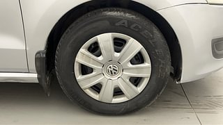 Used 2010 Volkswagen Polo [2010-2014] Comfortline 1.2L (P) Petrol Manual tyres RIGHT FRONT TYRE RIM VIEW
