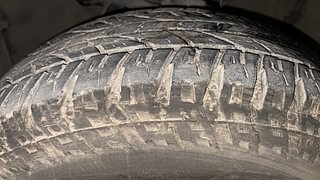 Used 2017 Tata Hexa [2016-2020] XMA Diesel Automatic tyres LEFT FRONT TYRE TREAD VIEW