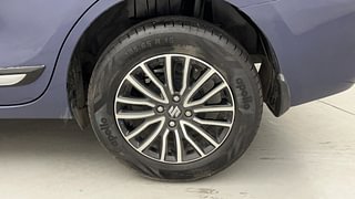Used 2022 Maruti Suzuki Dzire ZXI Plus AMT Petrol Automatic tyres LEFT REAR TYRE RIM VIEW