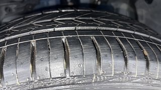 Used 2018 Ford Figo Trend 1.2 Ti-VCT Petrol Manual tyres LEFT FRONT TYRE TREAD VIEW