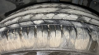 Used 2021 Tata Nexon XM Diesel Diesel Manual tyres LEFT REAR TYRE TREAD VIEW