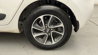 Used 2018 Hyundai Grand i10 [2017-2020] Asta 1.2 Kappa VTVT Petrol Manual tyres LEFT REAR TYRE RIM VIEW