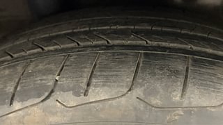 Used 2023 Hyundai Verna SX (O)1.5 VTVT Petrol Manual tyres RIGHT REAR TYRE TREAD VIEW