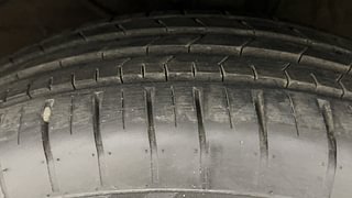 Used 2022 Maruti Suzuki Dzire ZXI Plus AMT Petrol Automatic tyres LEFT FRONT TYRE TREAD VIEW