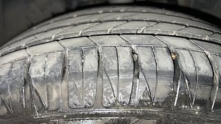 Used 2021 Tata Nexon XM Diesel Diesel Manual tyres LEFT FRONT TYRE TREAD VIEW