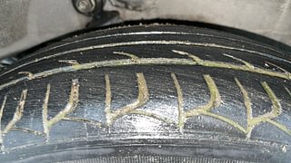 Used 2014 Chevrolet Spark [2012-2017] LS 1.0 Petrol Manual tyres LEFT REAR TYRE TREAD VIEW