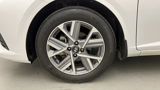 Used 2023 Hyundai Verna SX (O)1.5 VTVT Petrol Manual tyres LEFT FRONT TYRE RIM VIEW