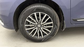 Used 2022 Maruti Suzuki Dzire ZXI Plus AMT Petrol Automatic tyres LEFT FRONT TYRE RIM VIEW