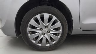 Used 2017 Maruti Suzuki Baleno [2015-2019] Zeta Petrol Petrol Manual tyres LEFT FRONT TYRE RIM VIEW