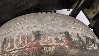Used 2013 Maruti Suzuki Wagon R 1.0 [2010-2019] VXi Petrol Manual tyres LEFT REAR TYRE TREAD VIEW