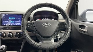 Used 2019 Hyundai Grand i10 [2017-2020] Sportz 1.2 Kappa VTVT Petrol Manual interior STEERING VIEW