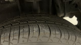 Used 2022 Tata Tiago Revotron XZ Plus CNG Petrol+cng Manual tyres LEFT REAR TYRE TREAD VIEW