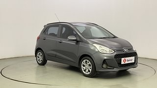 Used 2019 Hyundai Grand i10 [2017-2020] Sportz 1.2 Kappa VTVT Petrol Manual exterior RIGHT FRONT CORNER VIEW