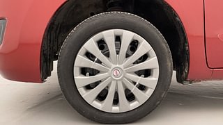 Used 2013 Maruti Suzuki Wagon R 1.0 [2010-2019] VXi Petrol Manual tyres LEFT FRONT TYRE RIM VIEW