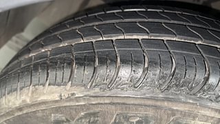 Used 2019 Hyundai New Santro 1.1 Sportz MT Petrol Manual tyres LEFT FRONT TYRE TREAD VIEW