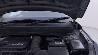 Used 2023 Hyundai Venue S (O) 1.0 Turbo iMT Petrol Manual engine ENGINE LEFT SIDE HINGE & APRON VIEW