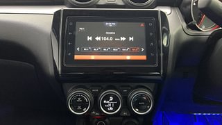Used 2022 Maruti Suzuki Swift ZXI Petrol Manual interior MUSIC SYSTEM & AC CONTROL VIEW
