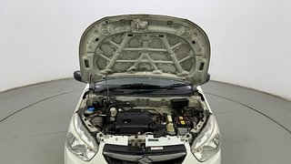 Used 2016 Maruti Suzuki Alto K10 [2014-2019] VXi AMT (Airbag) Petrol Automatic engine ENGINE & BONNET OPEN FRONT VIEW