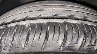 Used 2023 Hyundai Venue S (O) 1.0 Turbo iMT Petrol Manual tyres LEFT FRONT TYRE TREAD VIEW
