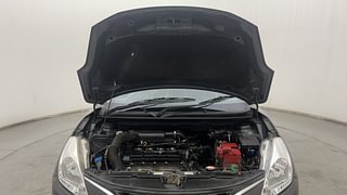 Used 2018 Maruti Suzuki Baleno [2015-2019] Delta AT Petrol Petrol Automatic engine ENGINE & BONNET OPEN FRONT VIEW