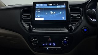 Used 2022 Hyundai Verna SX Opt Petrol Petrol Manual interior MUSIC SYSTEM & AC CONTROL VIEW