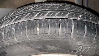 Used 2016 Renault Kwid [2015-2019] RXT Petrol Manual tyres RIGHT REAR TYRE TREAD VIEW