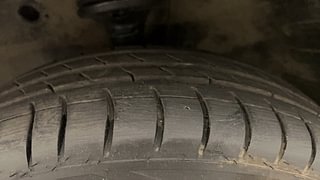 Used 2012 Maruti Suzuki Wagon R 1.0 [2010-2019] VXi Petrol Manual tyres LEFT FRONT TYRE TREAD VIEW