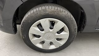 Used 2015 Maruti Suzuki Alto K10 [2014-2019] VXi Petrol Manual tyres LEFT FRONT TYRE RIM VIEW