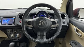 Used 2015 Honda Amaze [2013-2016] 1.2 VX AT i-VTEC Petrol Automatic interior STEERING VIEW