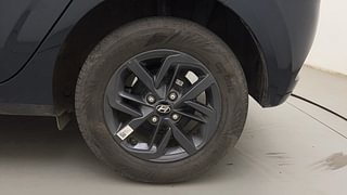 Used 2022 Hyundai Grand i10 Nios Sportz AMT 1.2 Kappa VTVT Petrol Automatic tyres LEFT REAR TYRE RIM VIEW