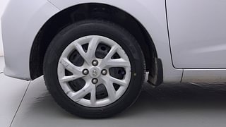 Used 2018 Hyundai Grand i10 [2017-2020] Magna 1.2 Kappa VTVT Petrol Manual tyres LEFT FRONT TYRE RIM VIEW