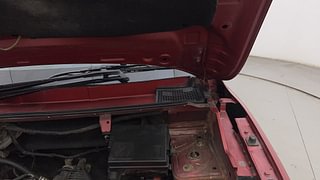 Used 2016 Renault Kwid [2015-2019] RXT Petrol Manual engine ENGINE LEFT SIDE HINGE & APRON VIEW