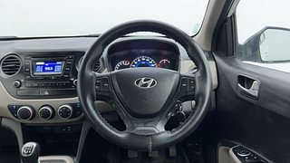 Used 2015 Hyundai Grand i10 [2013-2017] Sportz 1.2 Kappa VTVT Petrol Manual interior STEERING VIEW