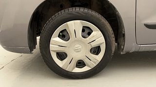 Used 2012 Maruti Suzuki Wagon R 1.0 [2010-2019] VXi Petrol Manual tyres LEFT FRONT TYRE RIM VIEW
