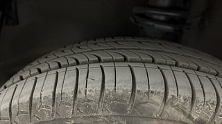 Used 2015 Maruti Suzuki Alto K10 [2014-2019] VXi Petrol Manual tyres LEFT FRONT TYRE TREAD VIEW